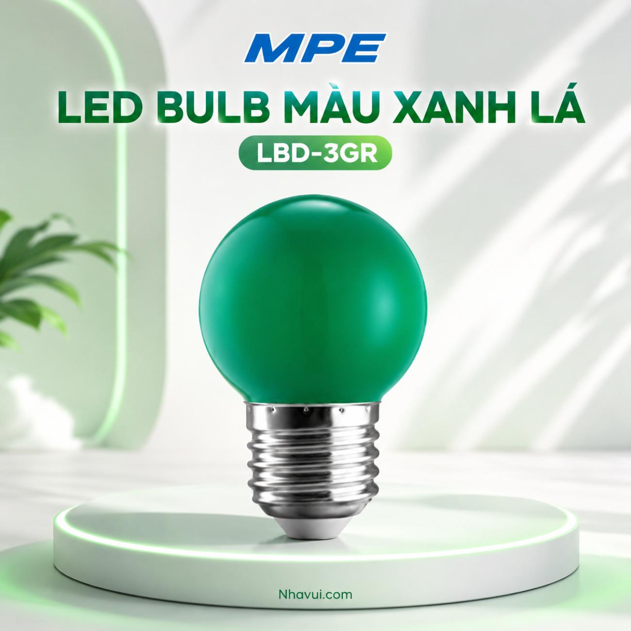 Bóng đèn LED màu MPE Seri LBD